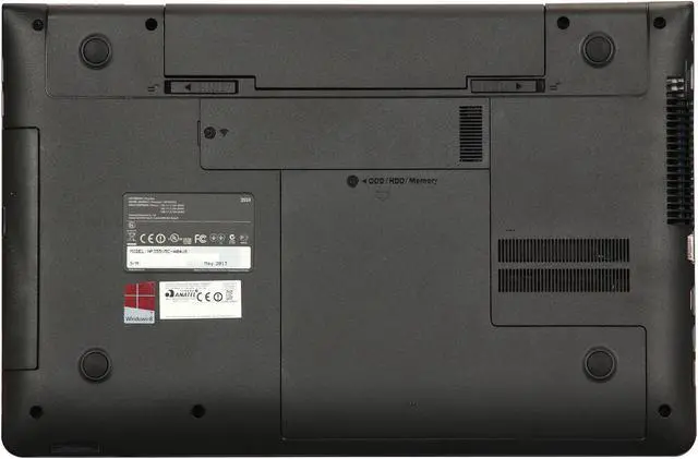 Alt view image 7 of 8 - SAMSUNG Laptop Series 3 AMD A6-4400M 4GB Memory 500GB HDD AMD Radeon HD 7520G 15.6" Windows 8 64-bit NP355V5C-A04US