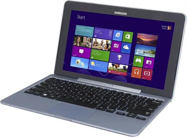 Alt view image 8 of 9 - SAMSUNG ATIV Tab 5 XE500T1C-K01US Intel Atom 2GB Memory 64GB SSD 11.6" Touchscreen 2-in-1 Tablet- Windows 8
