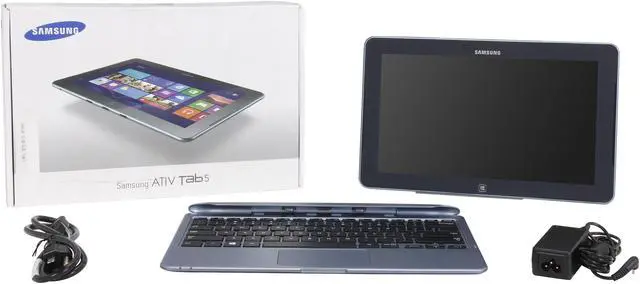 Alt view image 9 of 9 - SAMSUNG ATIV Tab 5 XE500T1C-K01US Intel Atom 2GB Memory 64GB SSD 11.6" Touchscreen 2-in-1 Tablet- Windows 8
