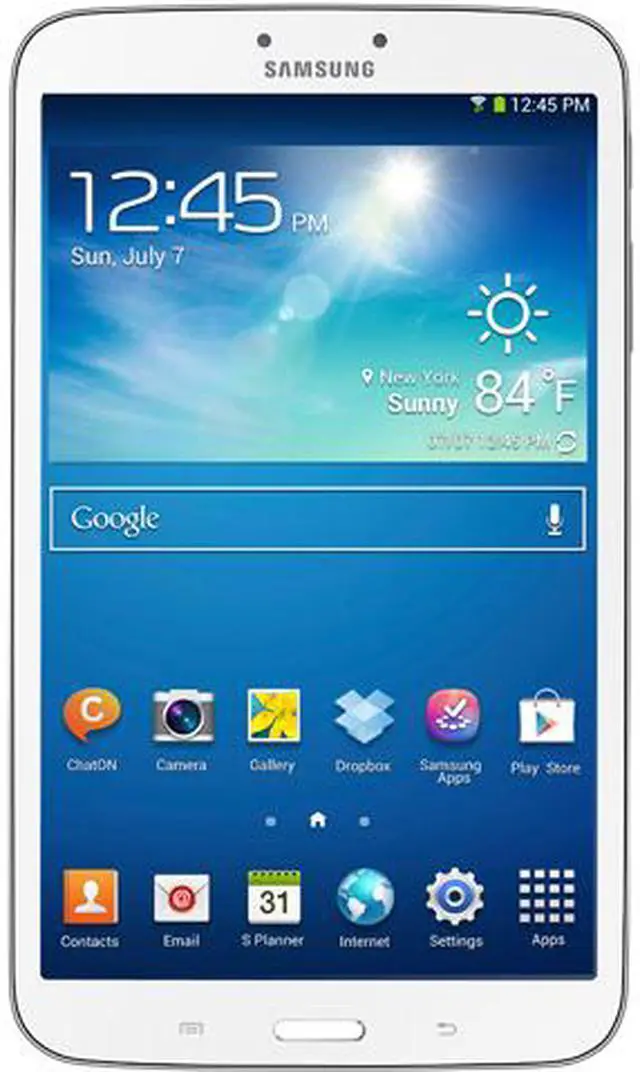 Main image of Samsung Galaxy Tab 3 8.0 – 16GB Flash Storage 1.5GB RAM 8” Android Tablet - White