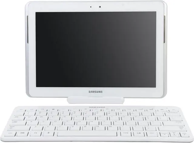 Alt view image 2 of 10 - SAMSUNG Tablet PC Bundle (Galaxy Tab 2 10.1 Wi-Fi + Bluetooth Keyboard + Desktop dock)