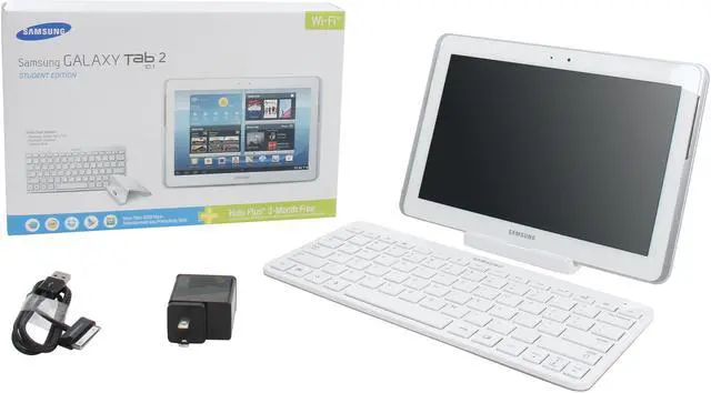 Alt view image 10 of 10 - SAMSUNG Tablet PC Bundle (Galaxy Tab 2 10.1 Wi-Fi + Bluetooth Keyboard + Desktop dock)