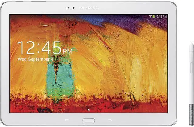 Main image of Samsung Galaxy Note 10.1 2014 Quad Core 3GB RAM 32GB Storage 10.1" 2560 x 1600 Touchscreen Tablet PC Android 4.3 - White