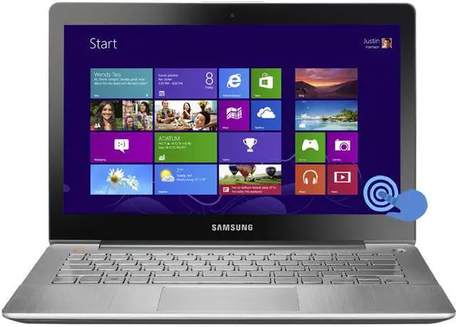 Main image of SAMSUNG ATIV Book 7 13.3" Intel Core i5-3337U 4GB Memory DDR3 1600 128GB SSD Windows 8 64-bit NP740U3E-K01US