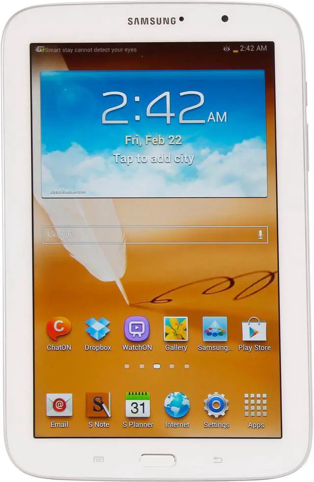 Alt view image 2 of 10 - SAMSUNG Galaxy Note 8.0 (GT-N5110ZWYXAR) Samsung Exynos 2GB Memory 16GB 8" Touchscreen Tablet Android 4.1 (Jelly Bean)