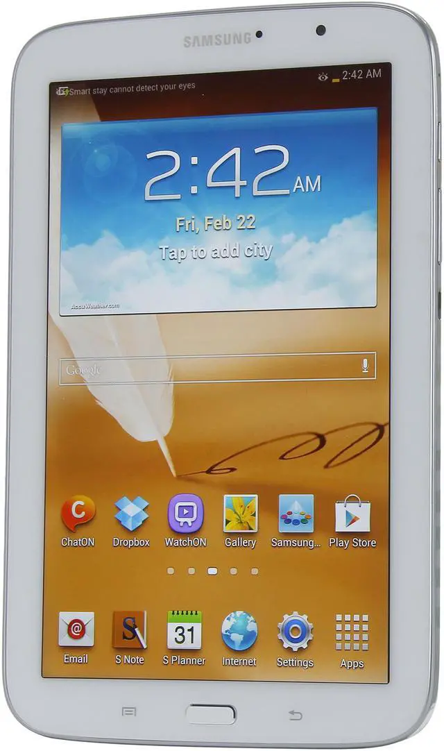 Alt view image 3 of 10 - SAMSUNG Galaxy Note 8.0 (GT-N5110ZWYXAR) Samsung Exynos 2GB Memory 16GB 8" Touchscreen Tablet Android 4.1 (Jelly Bean)