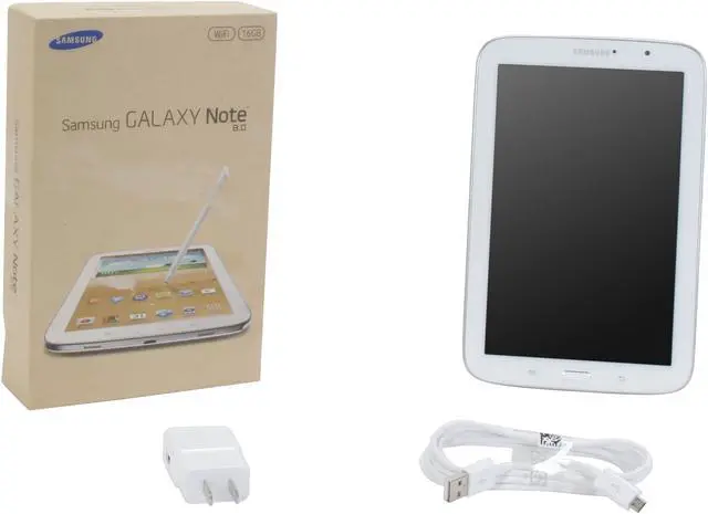 Alt view image 10 of 10 - SAMSUNG Galaxy Note 8.0 (GT-N5110ZWYXAR) Samsung Exynos 2GB Memory 16GB 8" Touchscreen Tablet Android 4.1 (Jelly Bean)