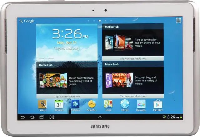Alt view image 2 of 9 - SAMSUNG Galaxy Note 10.1 Samsung Exynos 2GB Memory 16GB 10.1" Tablet PC Android 4.0 (Ice Cream Sandwich)