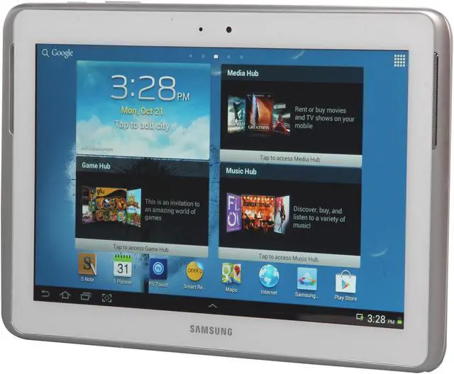 Alt view image 3 of 9 - SAMSUNG Galaxy Note 10.1 Samsung Exynos 2GB Memory 16GB 10.1" Tablet PC Android 4.0 (Ice Cream Sandwich)