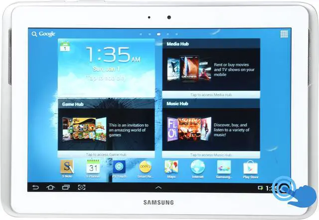 Main image of Samsung Galaxy Note 10.1 Android Tablet with 1.4Ghz Quad Core CPU, 2GB Memory, 16GB Internal Storage, S Pen, Bluetooth 4.0, MicroSD (MicroSDHC) Slot,  Android 4.1 (Jelly Bean)