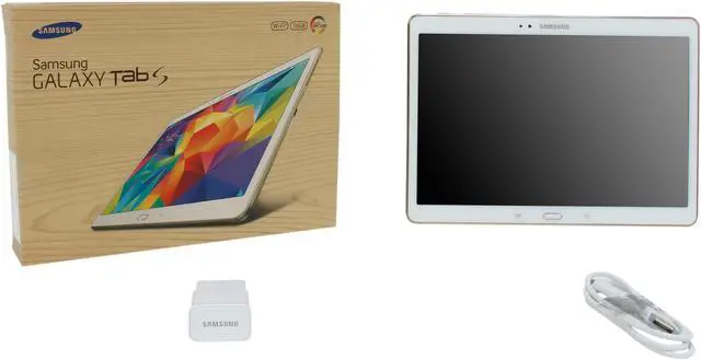 Alt view image 7 of 7 - SAMSUNG Galaxy Tab S 10.5 - Exynos 5 Octa Core 3 GB Memory 16 GB 10.5” Touchscreen Tablet Android 4.4, Dazzling White (SM-T800NZWAXAR)