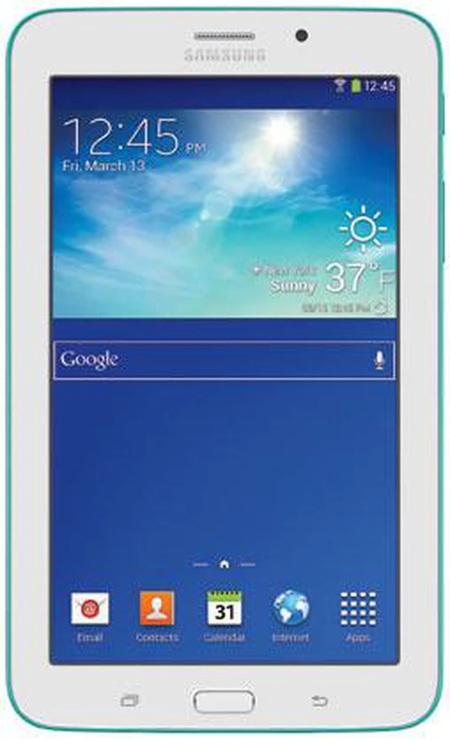 Main image of SAMSUNG Galaxy Tab 3 7 Lite 1GB Memory 7.0" 1024 x 600 Tablet Android 4.2 (Jelly Bean) Blue Green