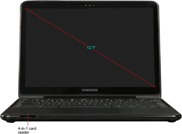 Alt view image 5 of 8 - SAMSUNG B Grade Chromebook Intel Atom N570 2GB Memory 16GB SSD 12.1" Non-Touch Screen Chrome OS XE500C21-AZ2US-B