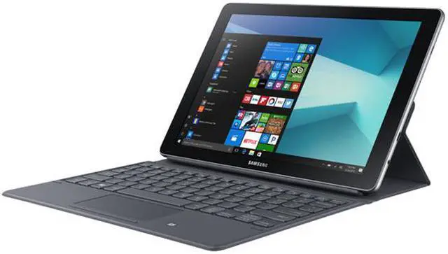 Alt view image 4 of 20 - SAMSUNG Galaxy Book SM-W620NZKBXAC Dual Core Processor 1.00 GHz 4 GB Memory 64 GB SSD 10.6" Touchscreen 1920 x 1280 Detachable 2-in-1 Laptop Windows 10 Home
