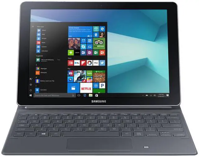 Alt view image 7 of 20 - SAMSUNG Galaxy Book SM-W620NZKBXAC Dual Core Processor 1.00 GHz 4 GB Memory 64 GB SSD 10.6" Touchscreen 1920 x 1280 Detachable 2-in-1 Laptop Windows 10 Home