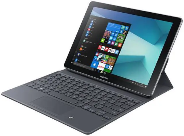 Alt view image 5 of 20 - SAMSUNG Galaxy Book SM-W620NZKBXAC Dual Core Processor 1.00 GHz 4 GB Memory 64 GB SSD 10.6" Touchscreen 1920 x 1280 Detachable 2-in-1 Laptop Windows 10 Home