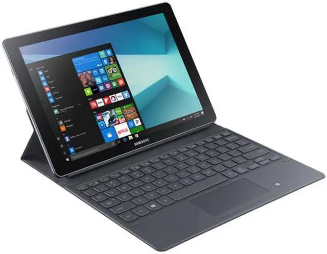 Alt view image 8 of 20 - SAMSUNG Galaxy Book SM-W620NZKBXAC Dual Core Processor 1.00 GHz 4 GB Memory 64 GB SSD 10.6" Touchscreen 1920 x 1280 Detachable 2-in-1 Laptop Windows 10 Home