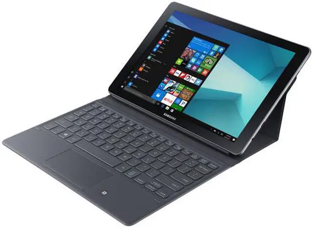 Alt view image 6 of 20 - SAMSUNG Galaxy Book SM-W620NZKBXAC Dual Core Processor 1.00 GHz 4 GB Memory 64 GB SSD 10.6" Touchscreen 1920 x 1280 Detachable 2-in-1 Laptop Windows 10 Home