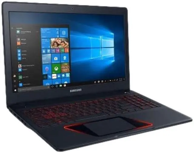 Alt view image 2 of 4 - SAMSUNG Notebook Odyssey 15 - 15.6" GeForce GTX 1060 - Intel Core i7-7700HQ  - 16GB Memory - 128 GB SSD - Windows 10 Home 64-Bit - Gaming Laptop - (NP800G5H-XS1US )