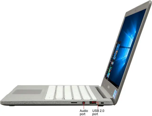 Alt view image 2 of 8 - SAMSUNG Laptop Notebook Flash Intel Celeron N4000 4 GB LPDDR4 Memory 64 GB eMMC SSD Intel UHD Graphics 600 13.3" Non-Touch Screen Windows 10 Home 64-bit NP530XBB-K01US