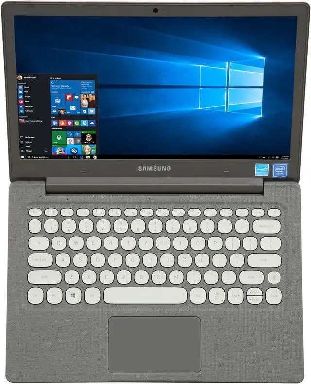 Alt view image 6 of 8 - SAMSUNG Laptop Notebook Flash Intel Celeron N4000 4 GB LPDDR4 Memory 64 GB eMMC SSD Intel UHD Graphics 600 13.3" Non-Touch Screen Windows 10 Home 64-bit NP530XBB-K01US