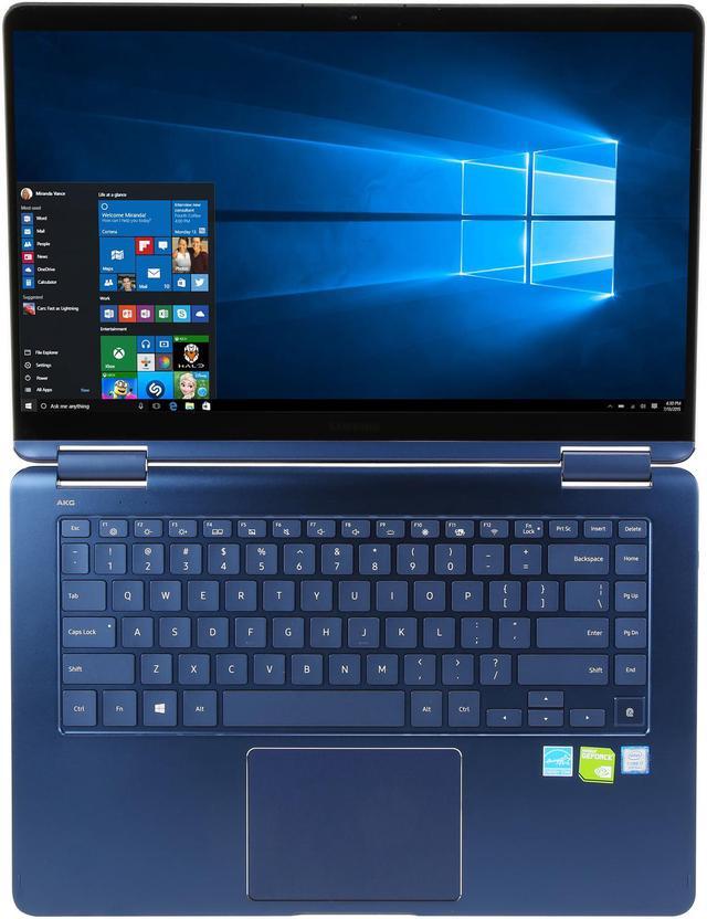 Alt view image 7 of 8 - SAMSUNG Notebook 9 Pen Intel Core i7-8565U 16GB Memory 1 TB SSD NVIDIA GeForce MX150 15.0" Touch Screen 1920 x 1080 Convertible 2-in-1 Laptop Windows 10 Home 64-bit NP950SBE-X01US