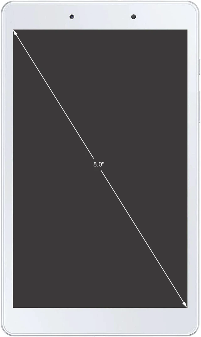 Alt view image 3 of 3 - SAMSUNG Galaxy Tab A SM-T290NZSATPA 2GB Memory 32GB Flash Storage 8.0" 1280 x 800 Tablet PC Android Silver
