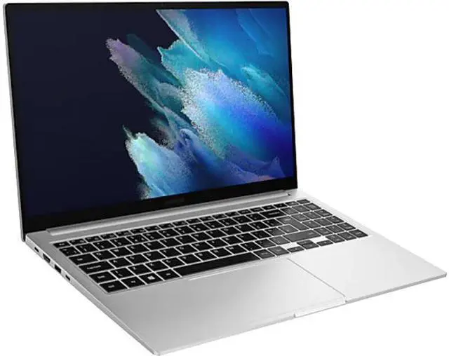 Alt view image 3 of 19 - Samsung Galaxy Book 15.6", Intel Core i5 1135G7, 8GB RAM, 256GB NVMe SSD, Windows 10 Pro, Silver