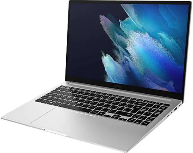 Alt view image 2 of 19 - Samsung Galaxy Book 15.6", Intel Core i5 1135G7, 8GB RAM, 256GB NVMe SSD, Windows 10 Pro, Silver