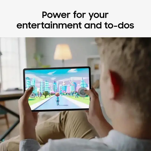 Alt view image 5 of 9 - Samsung - Galaxy Tab S10 FE - 10.9" 256GB - Wi-Fi - with S-Pen - Silver (SM-X520NZSEXAR)
