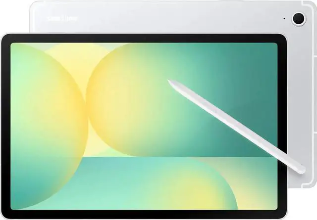 Main image of Samsung - Galaxy Tab S10 FE - 10.9" 128GB - Wi-Fi - with S-Pen - Silver (SM-X520NZSAXAR)