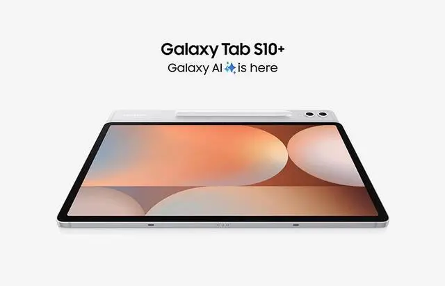 Alt view image 8 of 8 - Samsung Galaxy Tab S10+ 12.4" WQXGA+ 12GB RAM/512GB Storage Android 14 with S-Pen - Platinum Silver