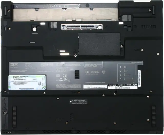 Alt view image 9 of 12 - ThinkPad T Series 14.1" Intel Pentium M 735 512MB Memory Windows XP Professional 23734WU