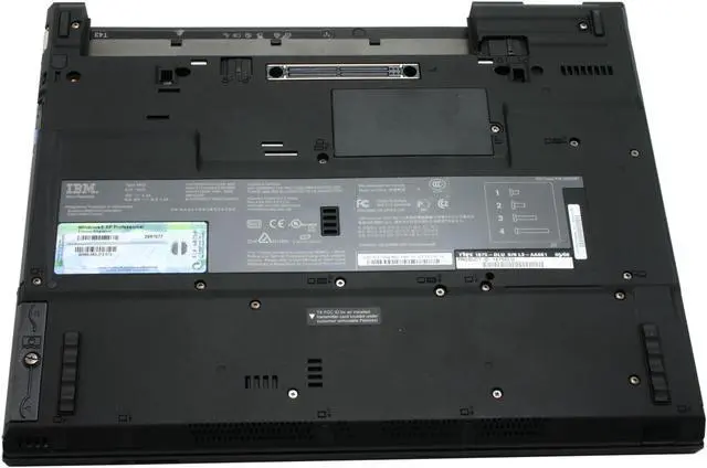 Alt view image 9 of 13 - ThinkPad T Series 14.1" Intel Pentium M 740 512MB Memory DDR2 533 Windows XP Professional 1875DLU