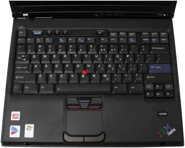 Alt view image 4 of 13 - ThinkPad T Series 14.1" Intel Pentium M 780 1GB Memory DDR2 533 Windows XP Professional 2668PDU