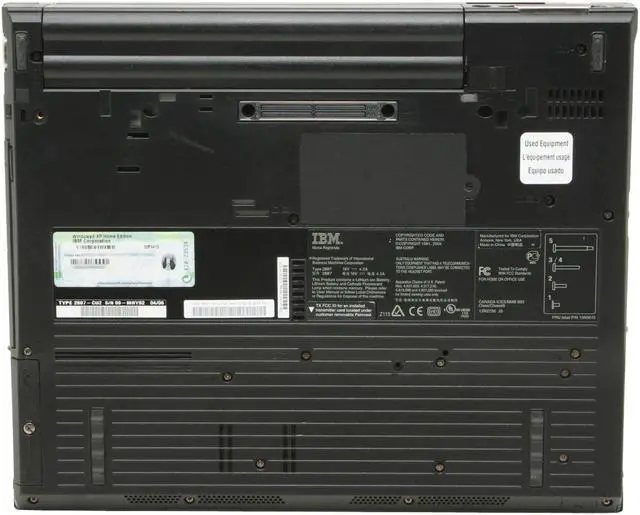 Alt view image 9 of 11 - ThinkPad Laptop R Series Intel Pentium M LV 738 256MB Memory 40GB HDD Intel Extreme Graphics 2 14.1" Windows XP Home R51(2887CU2)