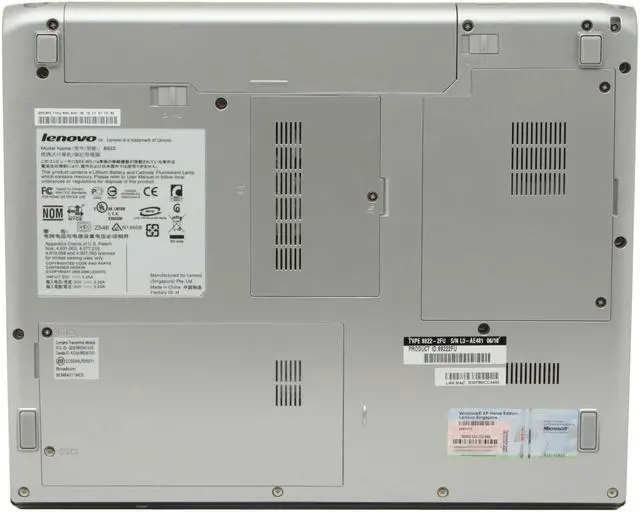 Alt view image 10 of 12 - Lenovo Laptop 3000 C Series Intel Celeron M 420 512MB Memory 40GB HDD Intel GMA 950 15.0" Windows XP Home C200(89222FU)
