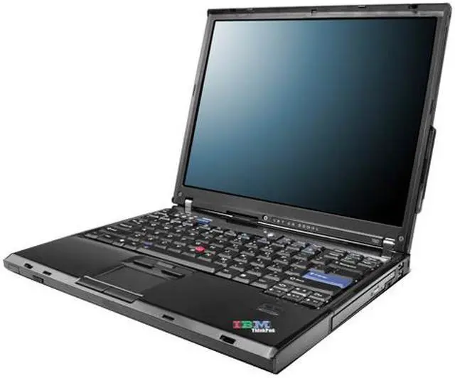 Alt view image 2 of 2 - ThinkPad Laptop T Series Intel Core Duo T2500 1GB Memory 100GB HDD ATI Mobility Radeon X1400 14.1" Windows XP Professional T60(200763U)