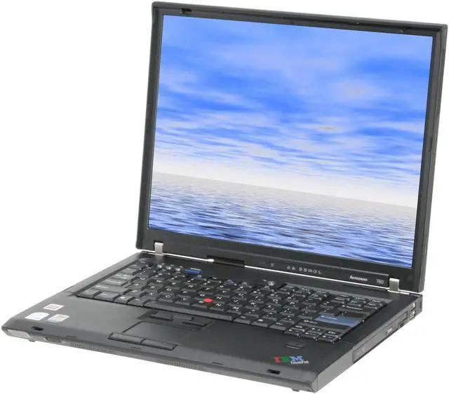 Alt view image 3 of 11 - ThinkPad T Series 15.0" Intel Core Duo T2400 512MB Memory Windows XP Professional 200759U