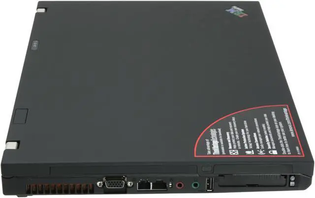 Alt view image 6 of 12 - ThinkPad Laptop T Series Intel Core 2 Duo T5500 512MB Memory 80GB HDD Intel GMA 950 15.4" Windows XP Professional T60(637174U)