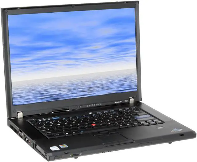 Main image of ThinkPad Laptop T Series Intel Core 2 Duo T5500 512MB Memory 80GB HDD Intel GMA 950 15.4" Windows XP Professional T60(637174U)