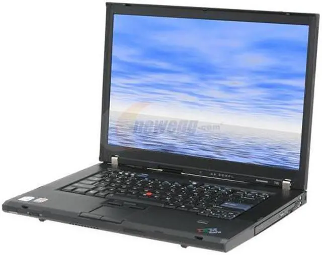 Alt view image 3 of 12 - ThinkPad Laptop T Series Intel Core 2 Duo T5500 512MB Memory 80GB HDD Intel GMA 950 15.4" Windows XP Professional T60(637174U)