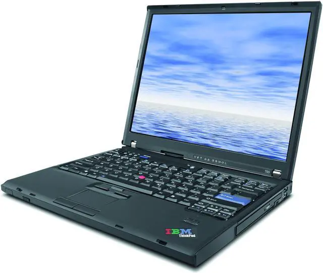 Main image of ThinkPad Laptop T Series Intel Core 2 Duo T5600 1GB Memory 80GB HDD ATI Mobility Radeon X1300 14.1" Windows Vista Business T60 (2623P2U)