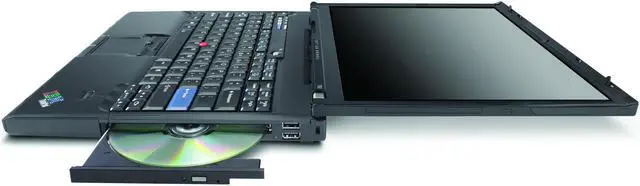Alt view image 5 of 6 - ThinkPad Laptop T Series Intel Core 2 Duo T5600 1GB Memory 80GB HDD ATI Mobility Radeon X1300 14.1" Windows Vista Business T60 (2623P2U)