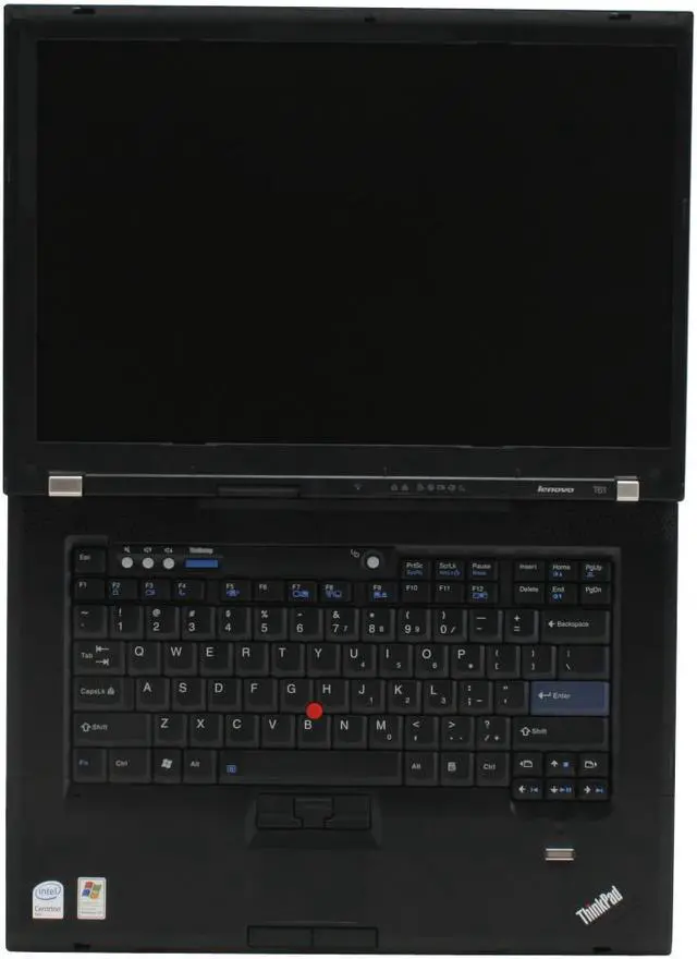 Alt view image 5 of 10 - ThinkPad Laptop T Series Intel Core 2 Duo T7300 1GB Memory 100GB HDD Intel GMA X3100 14.1" Windows XP Professional T61(765901U)