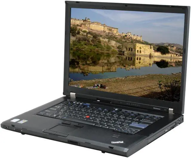 Main image of ThinkPad Laptop T Series Intel Core 2 Duo T7300 1GB Memory 100GB HDD Intel GMA X3100 14.1" Windows XP Professional T61(765901U)