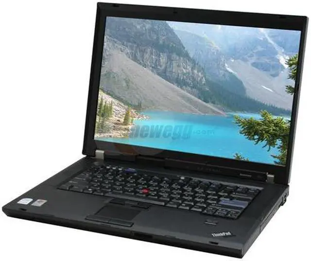 Main image of ThinkPad Laptop R Series Intel Core 2 Duo T7300 1GB Memory 100GB HDD Intel GMA X3100 14.1" Windows XP Professional R61(773301U)