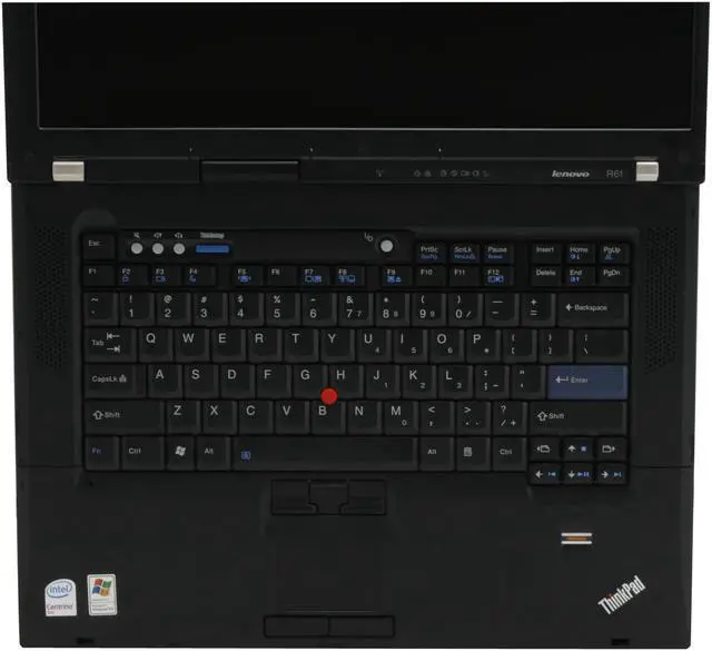 Alt view image 8 of 14 - ThinkPad Laptop R Series Intel Core 2 Duo T7300 1GB Memory 100GB HDD Intel GMA X3100 14.1" Windows XP Professional R61(773301U)