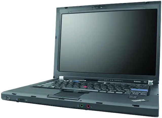 Alt view image 6 of 7 - ThinkPad Laptop R Series Intel Core 2 Duo T8100 1GB Memory 160GB HDD Intel GMA X3100 14.1" Windows XP Professional R61(7734N3U)