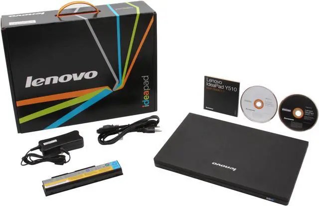 Alt view image 14 of 14 - Lenovo Laptop IdeaPad Intel Pentium T2370 2GB Memory 160GB HDD Intel GMA X3100 15.4" Windows Vista Home Premium Y510(59013791)